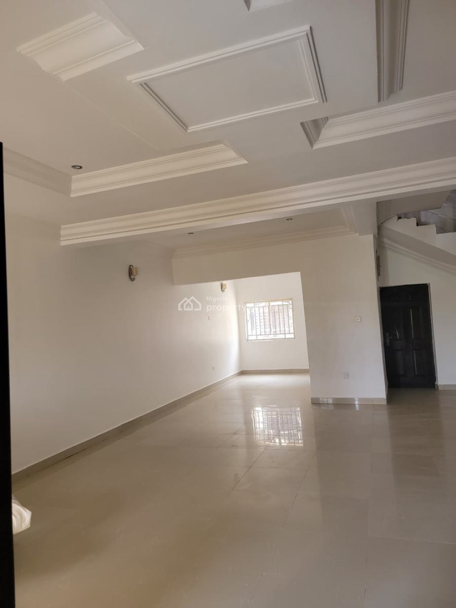 Newly Renovated 4-bedroom Terraced Duplex Shell Cooperative Estate, in an Estate, Gaduwa, Abuja, Terraced Duplex for Rent