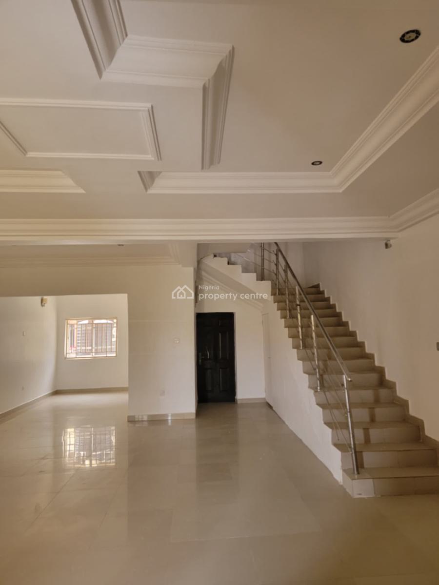 Newly Renovated 4-bedroom Terraced Duplex Shell Cooperative Estate, in an Estate, Gaduwa, Abuja, Terraced Duplex for Rent