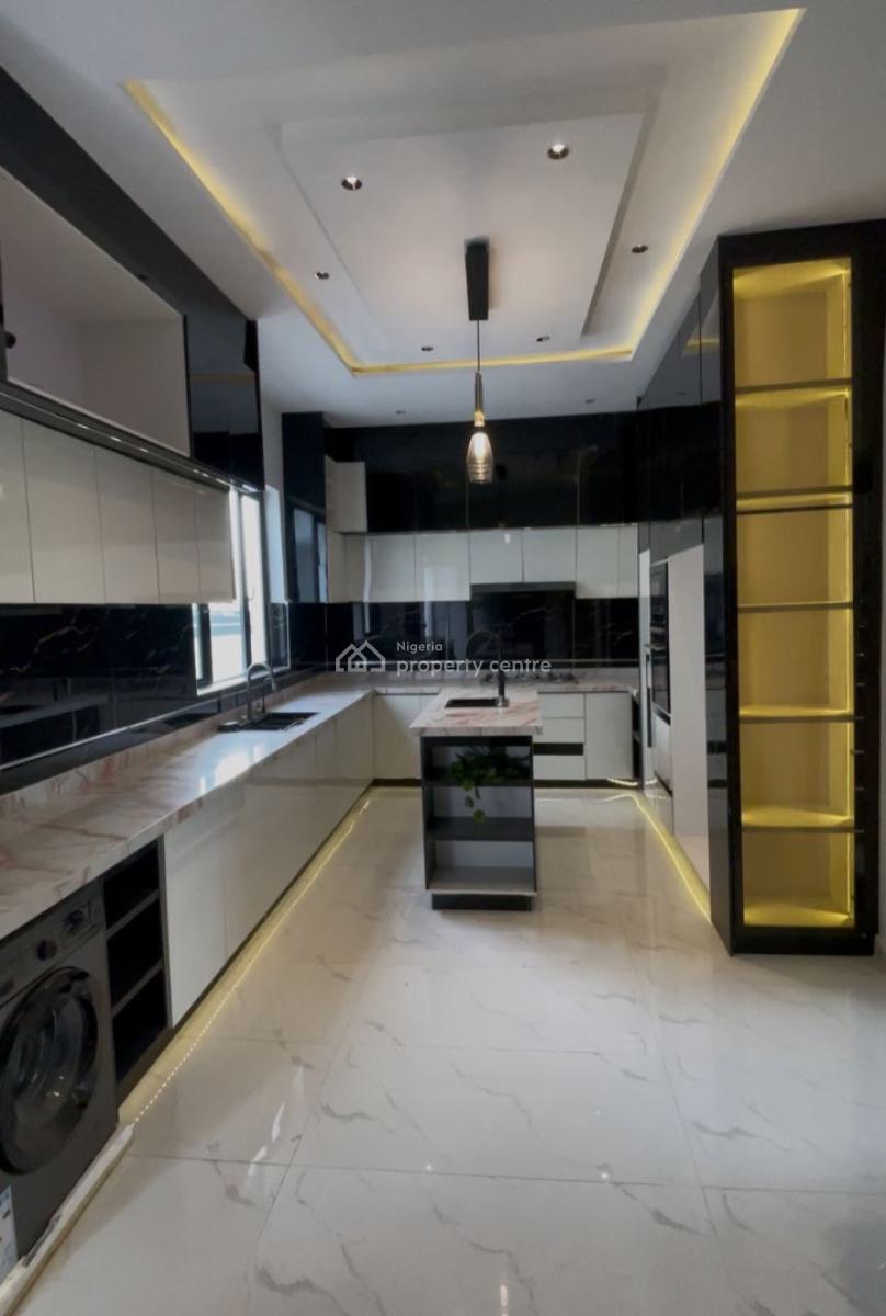 Luxurious 5 Bedroom Fully Detached Duplex with Pool and Bq, Ajah, Lagos, Detached Duplex for Sale