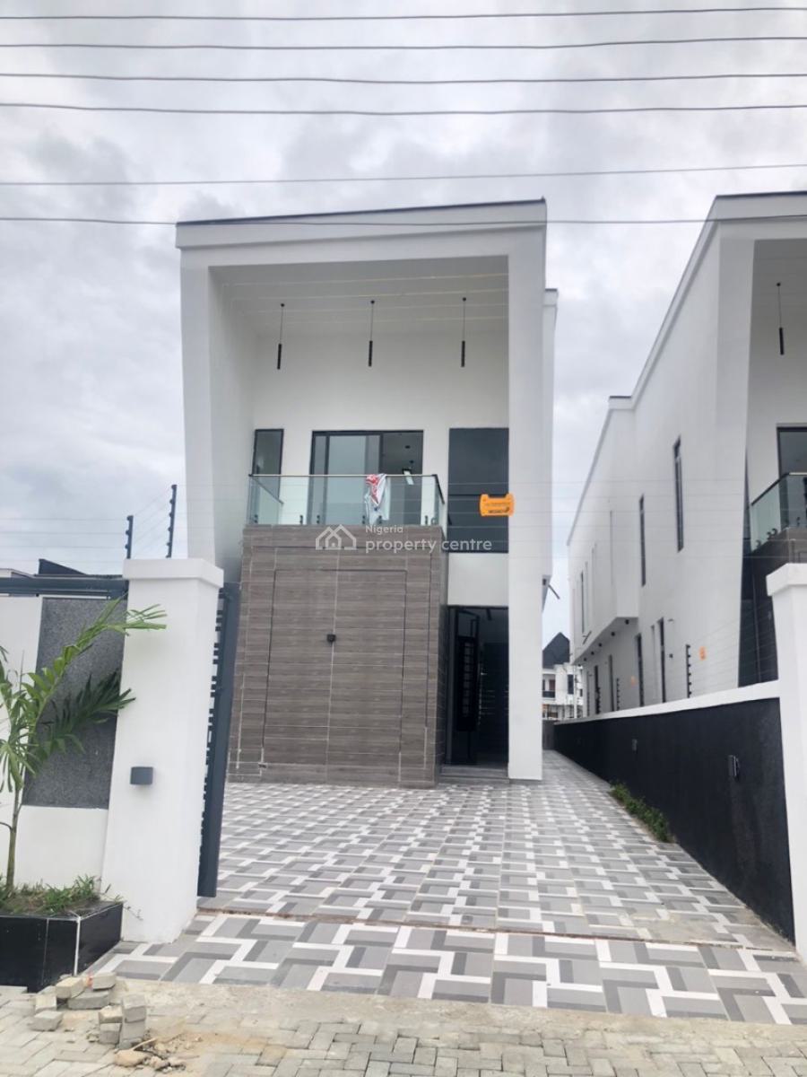 Newly Built 5 Bedroom Fully  Detached Duplex with Bq, Orchid Road, Lekki, Lagos, Detached Duplex for Sale