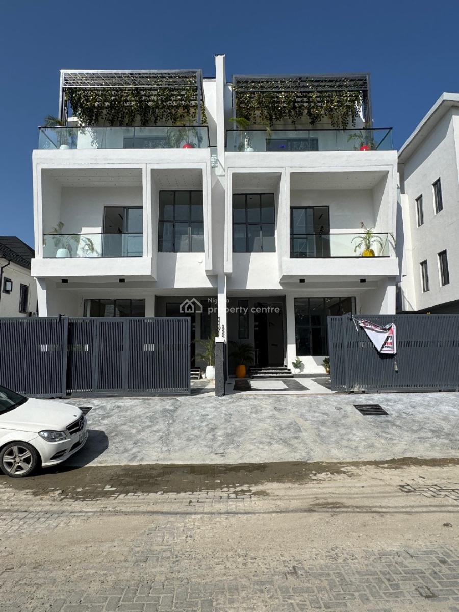 Exquisitely Built 4-bedroom Semi-detached Duplex with Bq, Cinema & Poo, Ikota, Lekki, Lagos, Detached Duplex for Sale