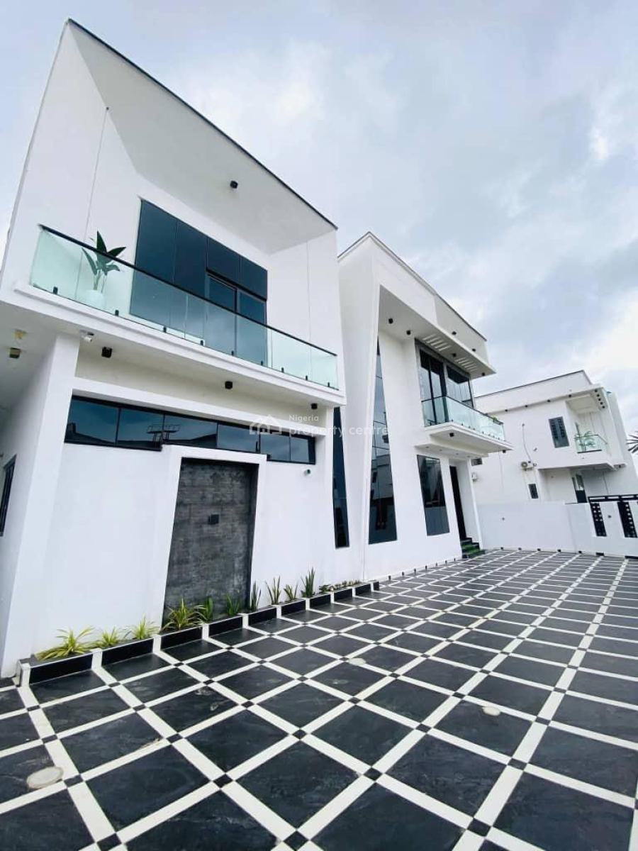 Contemporary 5 Bedroom Fully Detached Duplex with Bq and Pool, Ajah, Lagos, Detached Duplex for Sale