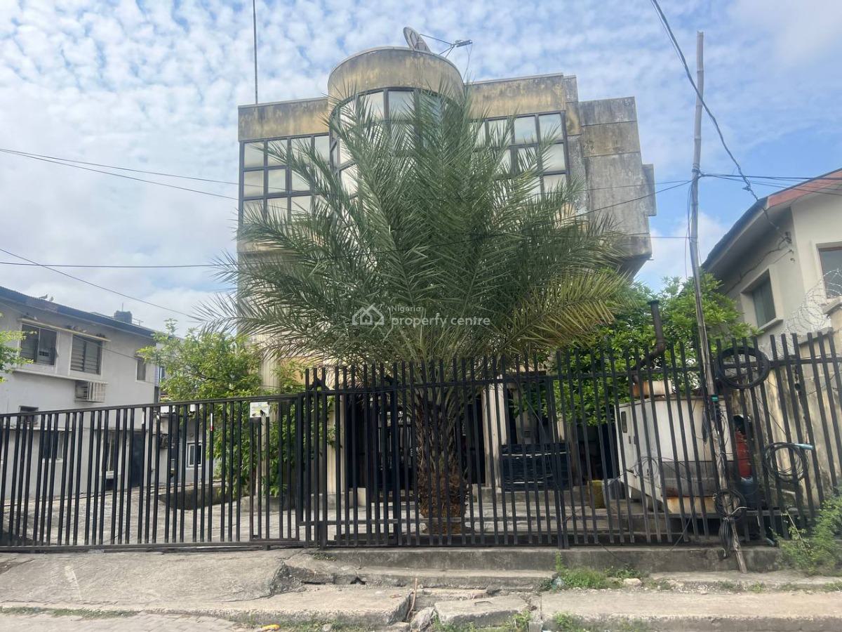 Office Block on 3 Floors, Norman Williams Street Off Keffi Road, Ikoyi, Lagos, House for Sale