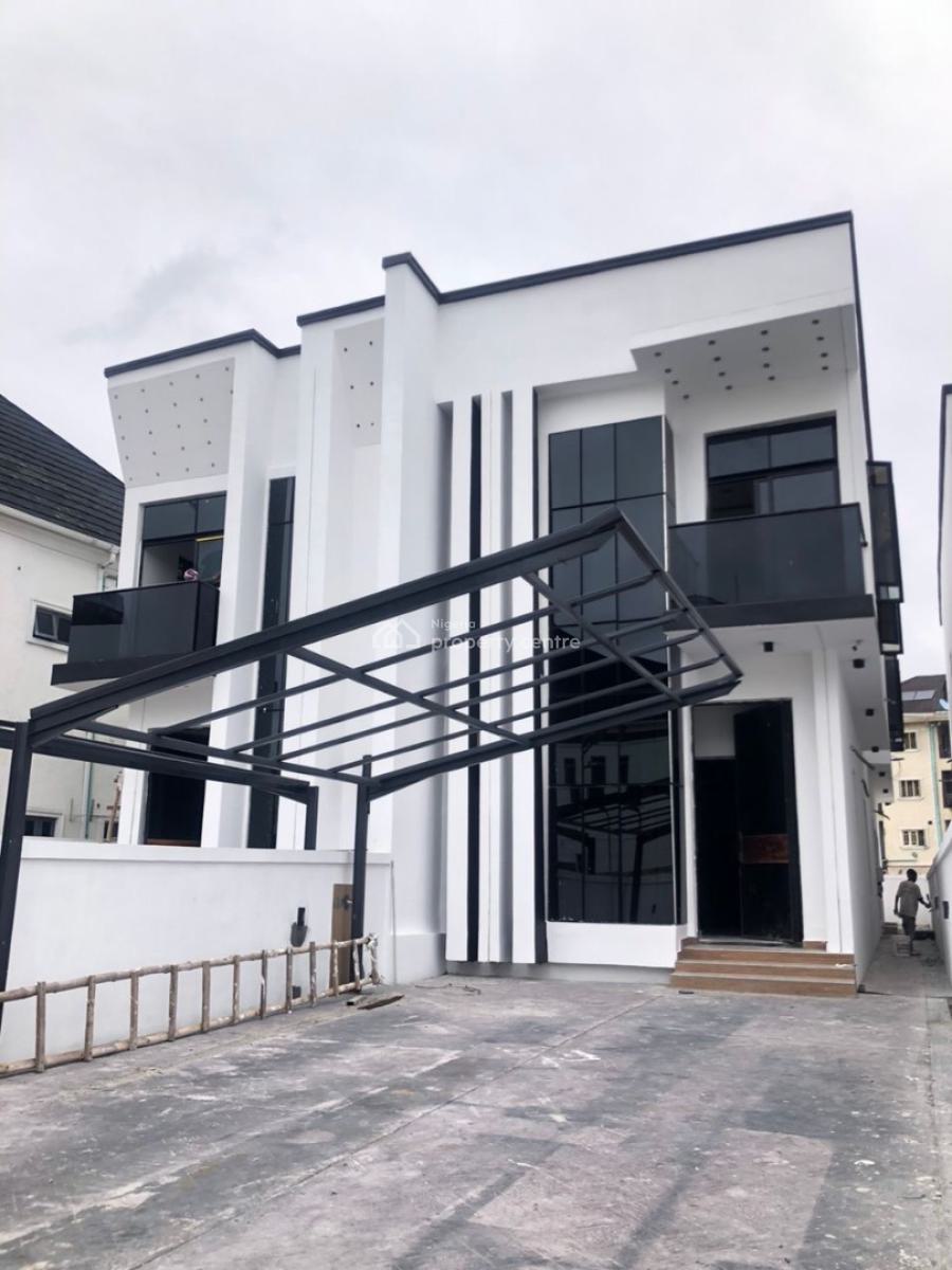 Newly Built 4 Bedroom Semi Detached Duplex with Bq, Orchid Road, Lekki, Lagos, Semi-detached Duplex for Sale