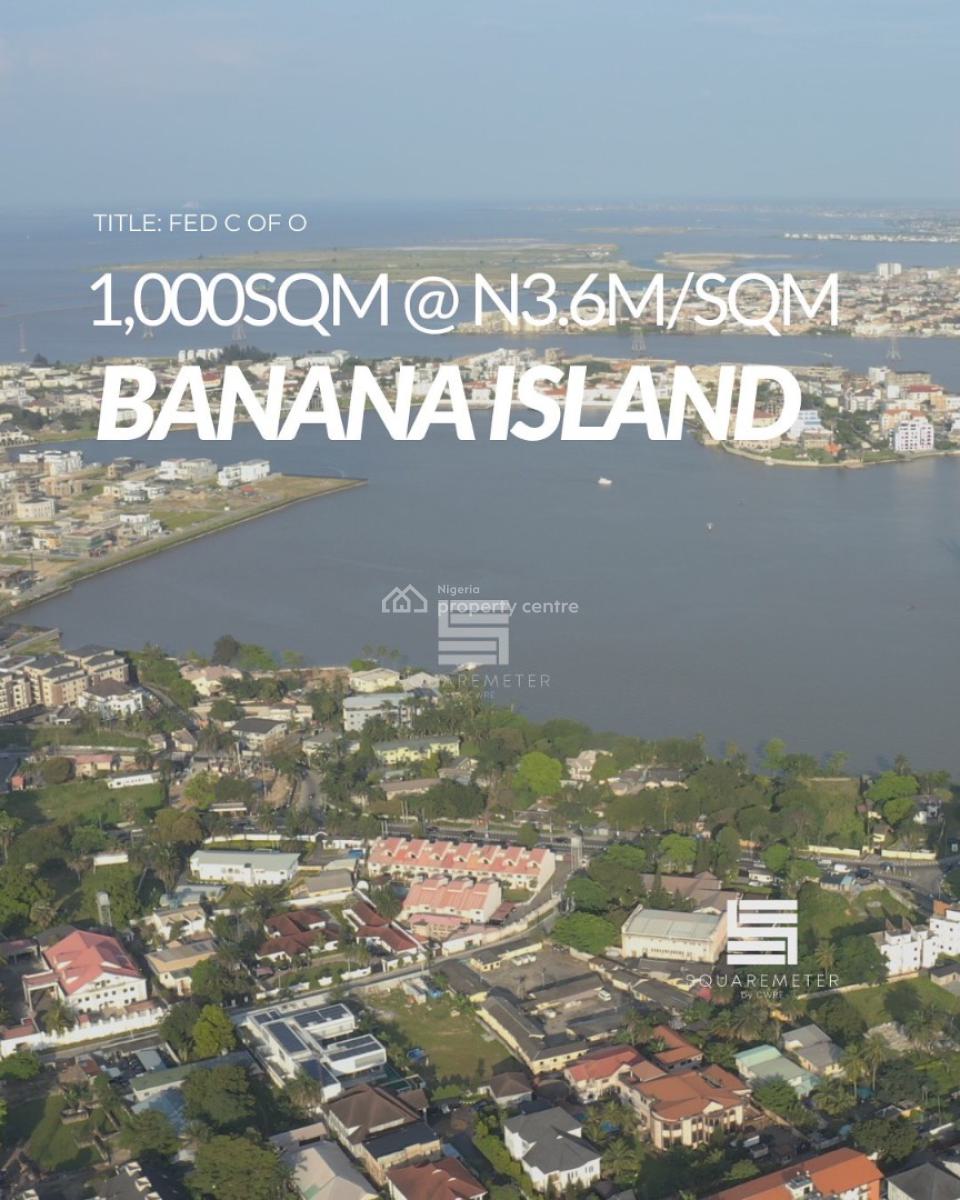 Lovely 1,000sqm Land Available, Banana Island, Banana Island, Ikoyi, Lagos, Residential Land for Sale