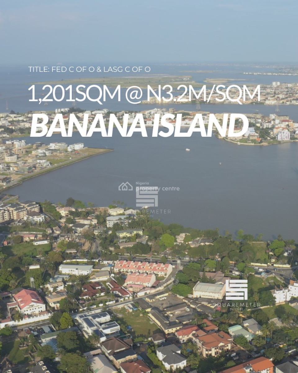 Lovely 1,201sqm Land Available, Banana Island, Banana Island, Ikoyi, Lagos, Residential Land for Sale