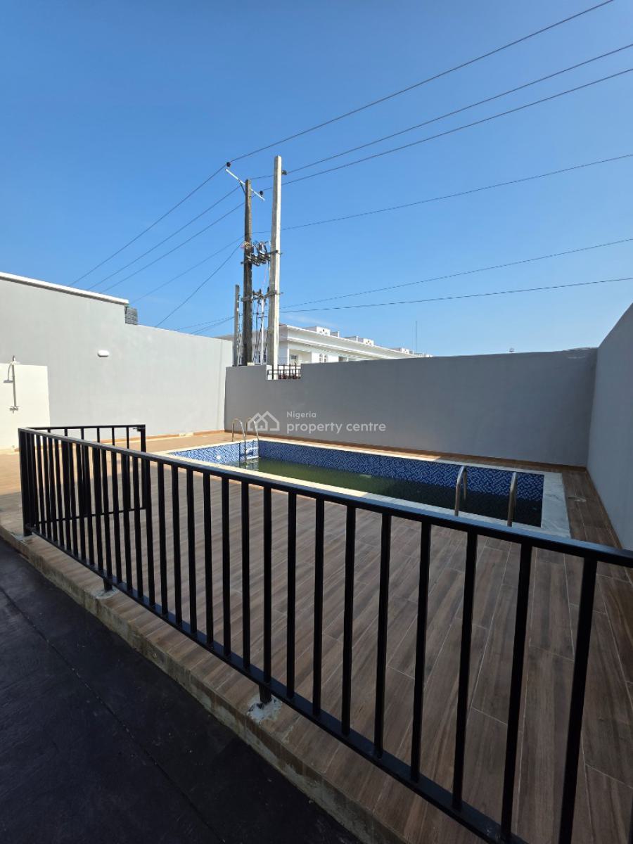 Luxury 10 Units of 4 Bedroom Terrace Duplex with Swimming Pool, Lekki Phase 1, Lekki, Lagos, Terraced Duplex for Rent