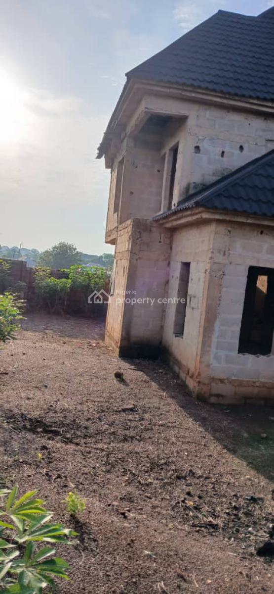 Distress 4-bedroom Detached Bungalow + Penthouse 70% Completed, Adoration Road, Emene, Enugu, Enugu, Detached Bungalow for Sale