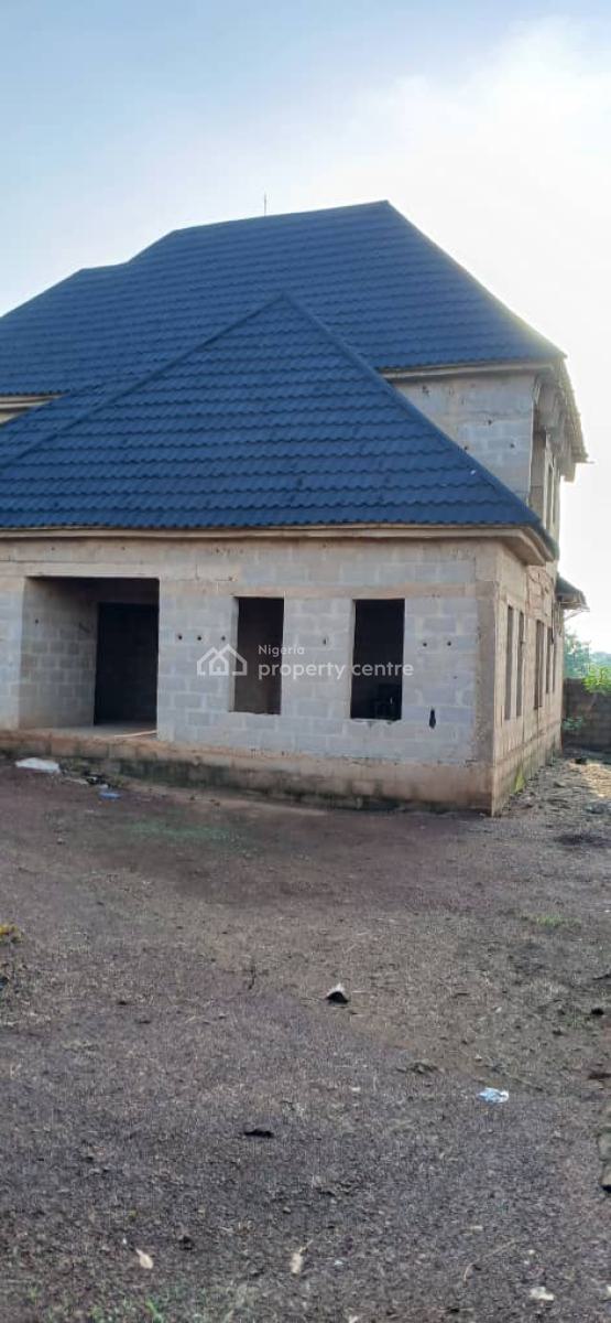 Distress 4-bedroom Detached Bungalow + Penthouse 70% Completed, Adoration Road, Emene, Enugu, Enugu, Detached Bungalow for Sale