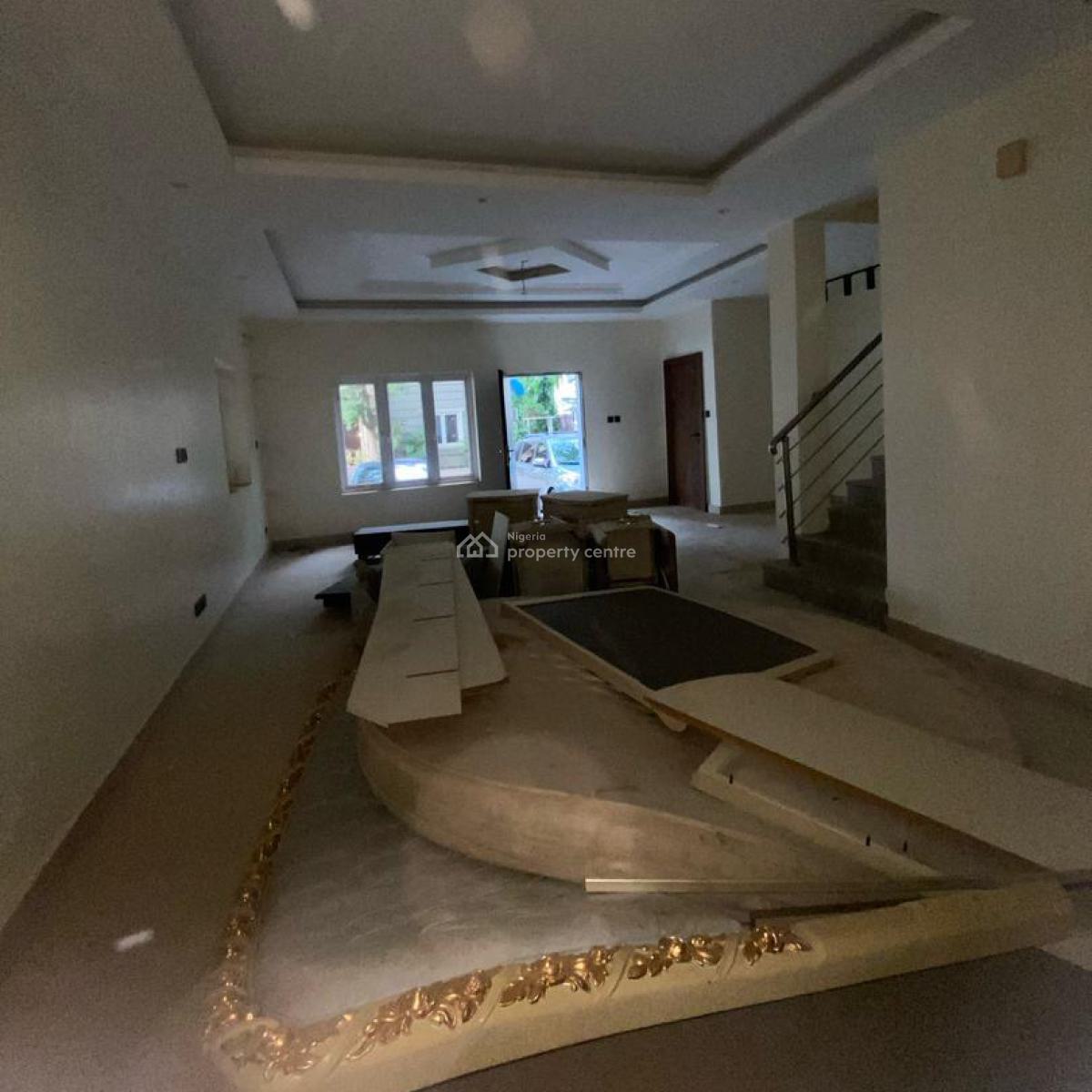 Standard Newly Built 4-bedroom Terrace with Bq, Gwarinpa Main, Gwarinpa, Abuja, Terraced Duplex for Rent