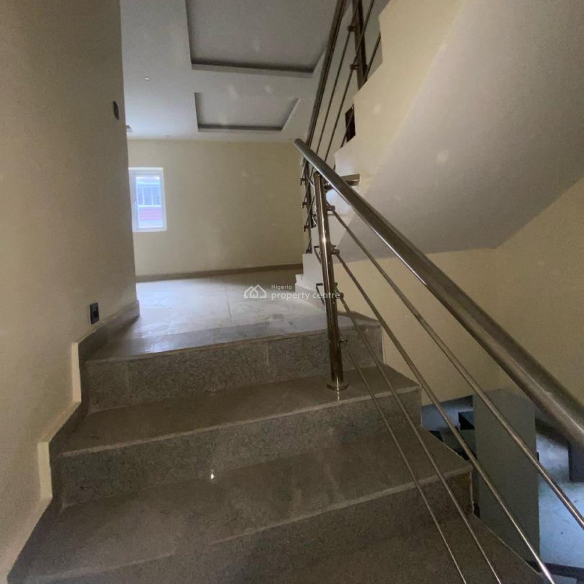 Standard Newly Built 4-bedroom Terrace with Bq, Gwarinpa Main, Gwarinpa, Abuja, Terraced Duplex for Rent