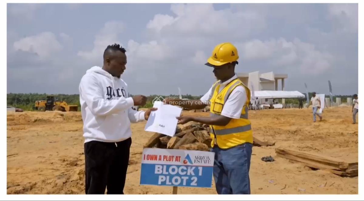 Dont Just View, Call and Secure Land Here with C of O, Behind Pan Atlantic University, Eleko, Ibeju Lekki, Lagos, Residential Land for Sale