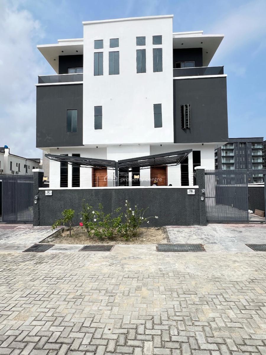Luxury 4 Bedroom Semi Detached Duplex, Less Than 5 Minutes Drive Away From Lekki Leisure Laje, Ikate, Lekki, Lagos, Semi-detached Duplex for Sale