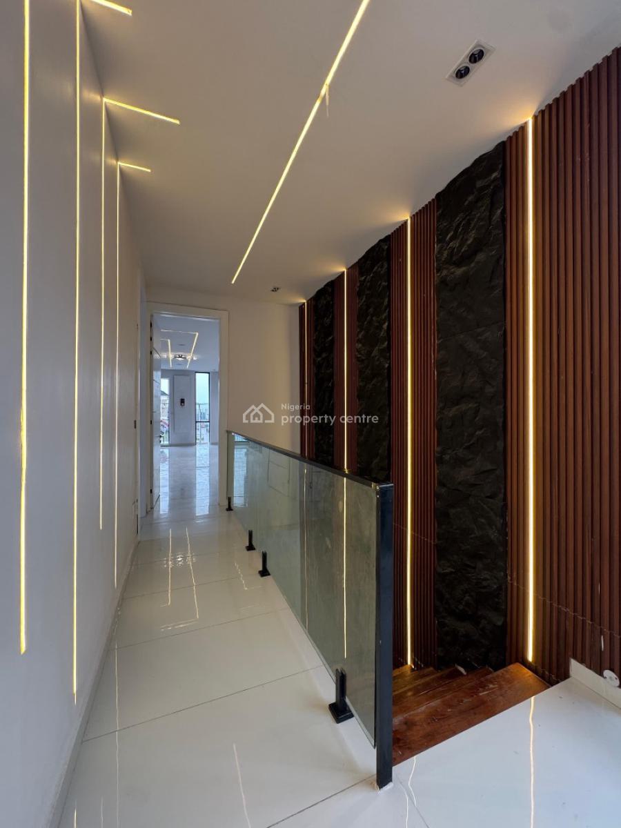 Contemporary 5-bedroom Fully Detached Duplex with Pool & Bq, Ikota, Lekki, Lagos, Detached Duplex for Sale