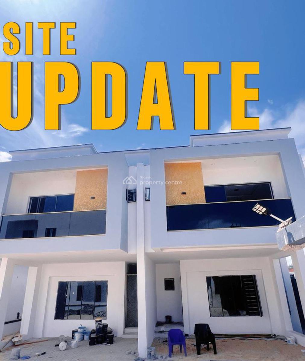 Luxury 3-bedroom Terrace with Bq, Sangotedo, Ajah, Lagos, Terraced Duplex for Sale