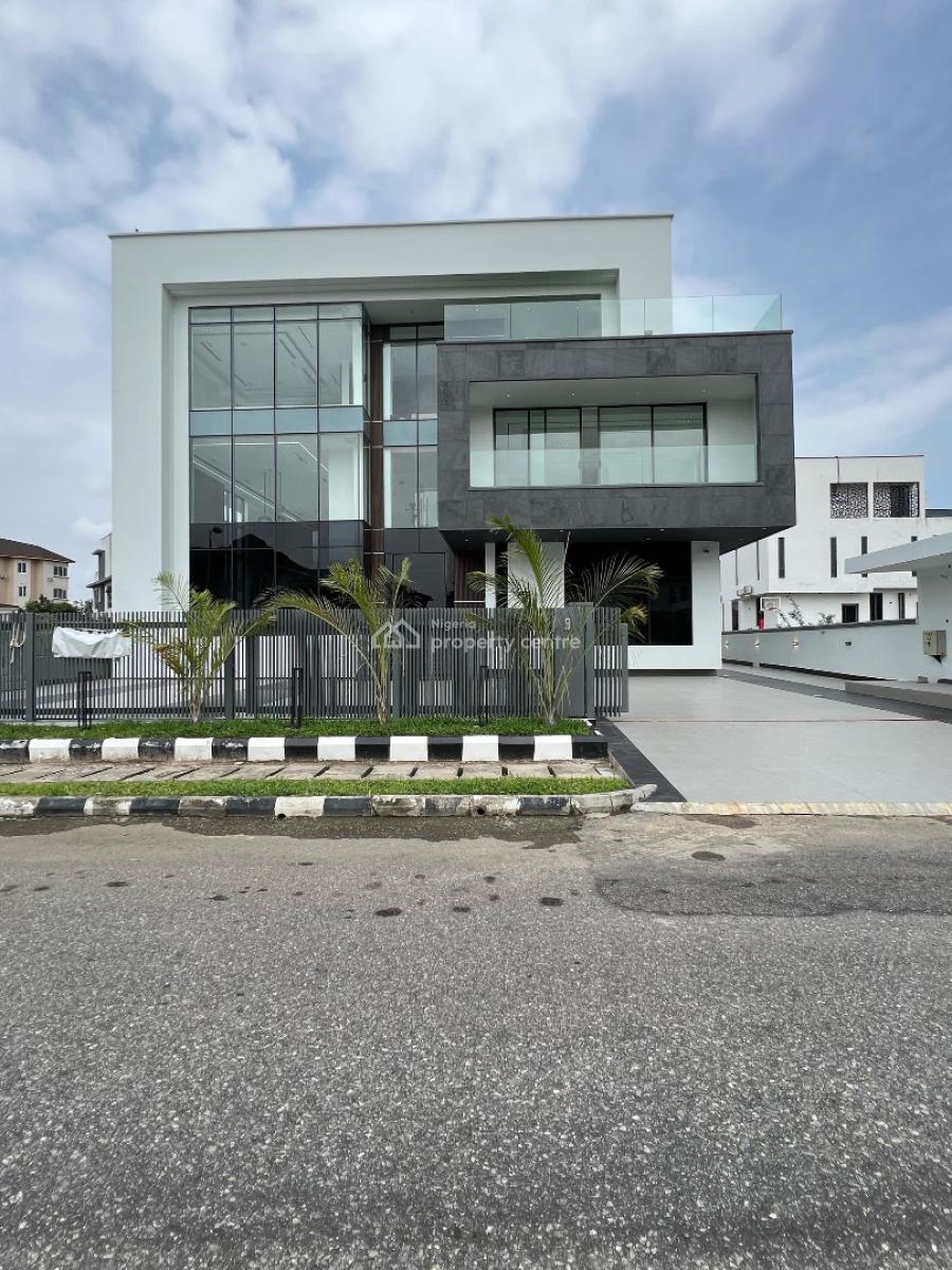Luxury Newly Built 5 Bedroom Fully Detached Duplex with a Cinema, Less Than 7 Minutes Drive Away From Circle Mall Lekki, Osapa, Lekki, Lagos, Detached Duplex for Sale