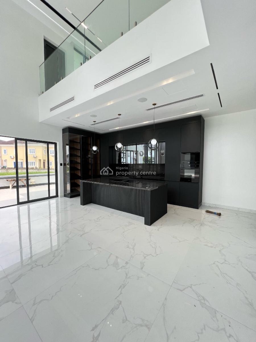 Luxury Newly Built 5 Bedroom Fully Detached Duplex with a Cinema, Less Than 7 Minutes Drive Away From Circle Mall Lekki, Osapa, Lekki, Lagos, Detached Duplex for Sale