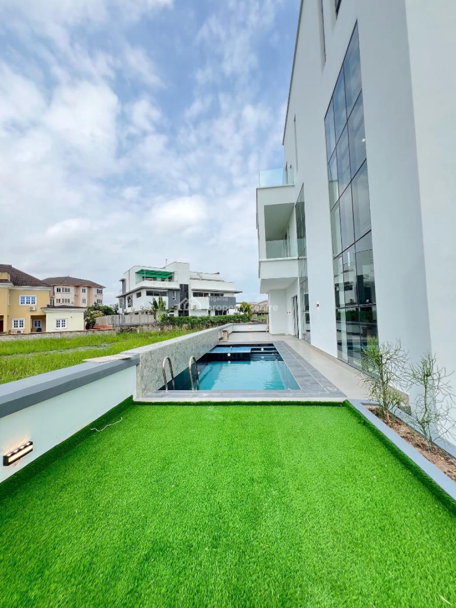 Luxury Newly Built 5 Bedroom Fully Detached Duplex with a Cinema, Less Than 7 Minutes Drive Away From Circle Mall Lekki, Osapa, Lekki, Lagos, Detached Duplex for Sale