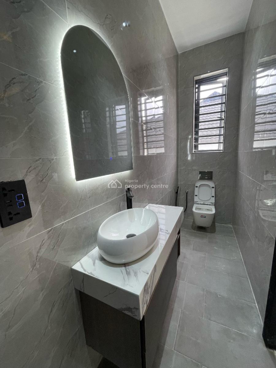 Excellent 5 Bedroom Fully Detached Duplex with a Bq, Located Within a Secured Environment with a Bq, Pool and Well Detailed, Ikota, Lekki, Lagos, House for Sale