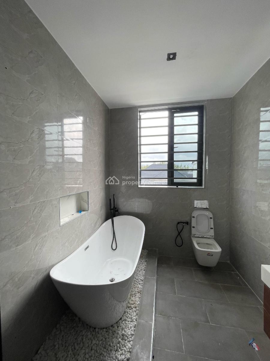 Excellent 5 Bedroom Fully Detached Duplex with a Bq, Located Within a Secured Environment with a Bq, Pool and Well Detailed, Ikota, Lekki, Lagos, House for Sale