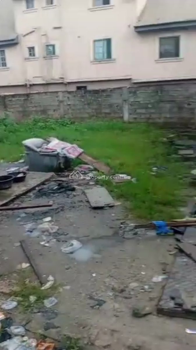 Half Plot Land Dry and Fenced, Zion Ministry Axis, Ago Palace, Isolo, Lagos, Residential Land for Sale