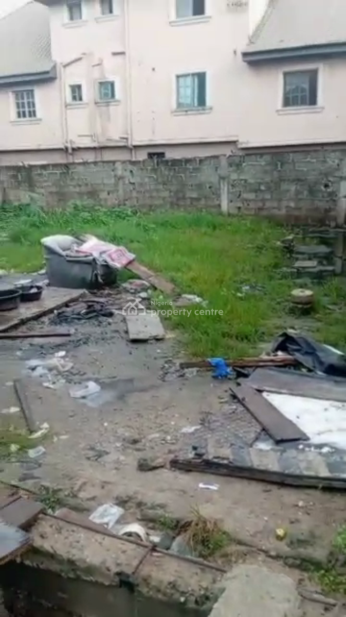 Half Plot Land Dry and Fenced, Zion Ministry Axis, Ago Palace, Isolo, Lagos, Residential Land for Sale