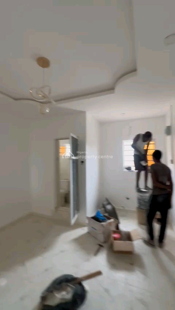 a Partially Furnished and Standard Miniflat, Upstairs with 2t2b, Off Pedro Road, Shomolu, Lagos, Mini Flat (room and Parlour) for Rent