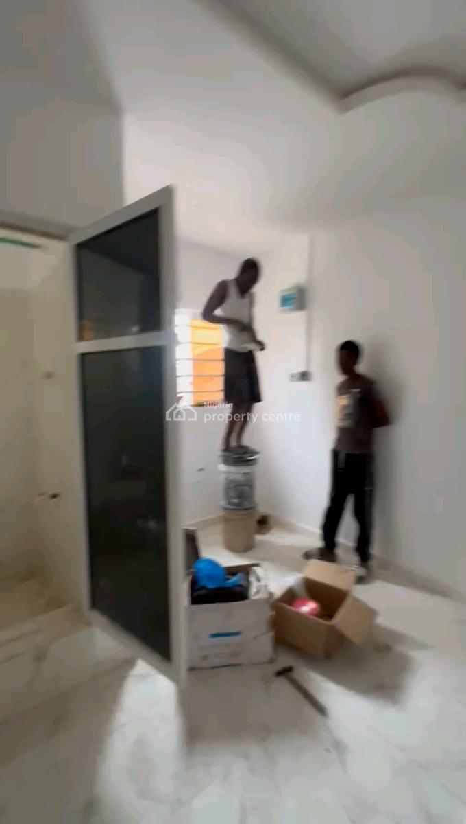a Partially Furnished and Standard Miniflat, Upstairs with 2t2b, Off Pedro Road, Shomolu, Lagos, Mini Flat (room and Parlour) for Rent