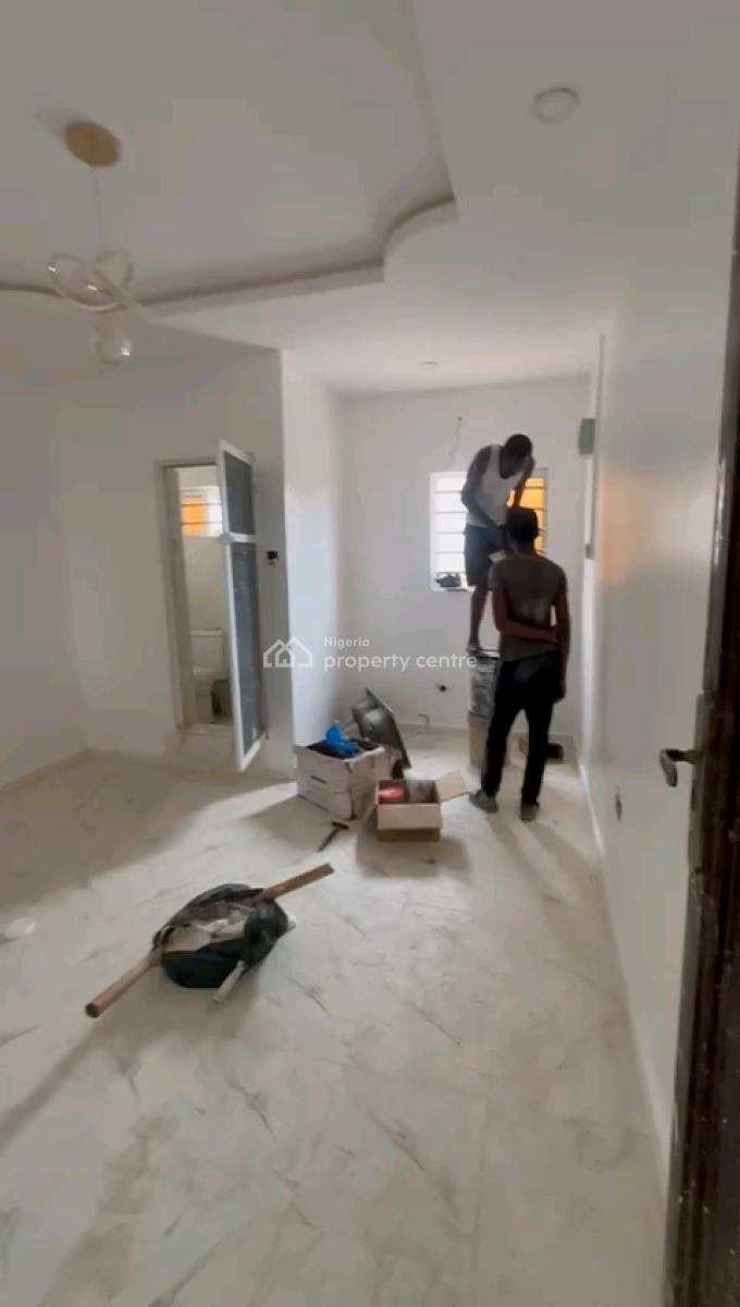 a Partially Furnished and Standard Miniflat, Upstairs with 2t2b, Off Pedro Road, Shomolu, Lagos, Mini Flat (room and Parlour) for Rent