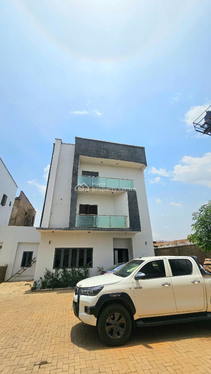 5 Bedroom Detached Duplex with a Room Bq (cornerpiece), Land Mark Customs Estate, Jahi, Abuja, Terraced Duplex for Sale