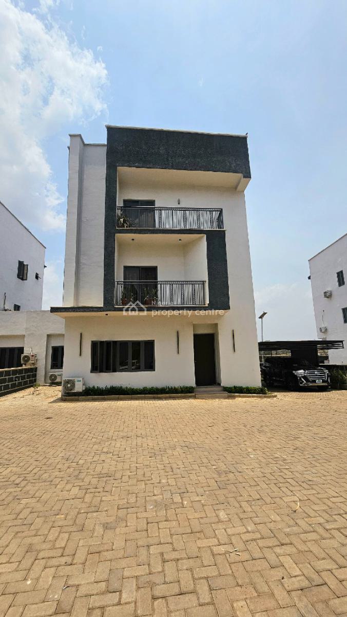 5 Bedroom Detached Duplex with a Room Bq (cornerpiece), Land Mark Customs Estate, Jahi, Abuja, Terraced Duplex for Sale