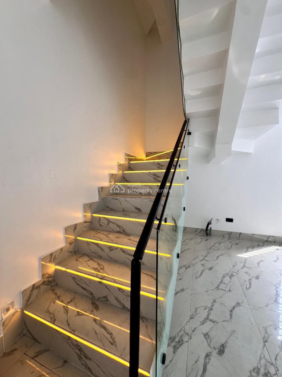 Luxury 5 Bedroom Fully Detached Duplex with Rooftop and Bq, Less Than 5 Minutes Drive Away From Circle Mall, Osapa, Lekki, Lagos, Detached Duplex for Sale