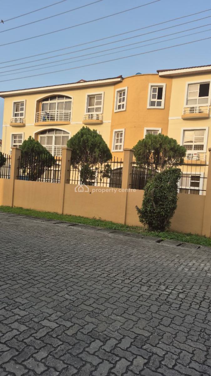 Fully Serviced 3bedroom Apartment in a Serene Estate, Milverton Estate, Osapa, Lekki, Lagos, Osapa, Lekki, Lagos, Flat / Apartment for Rent