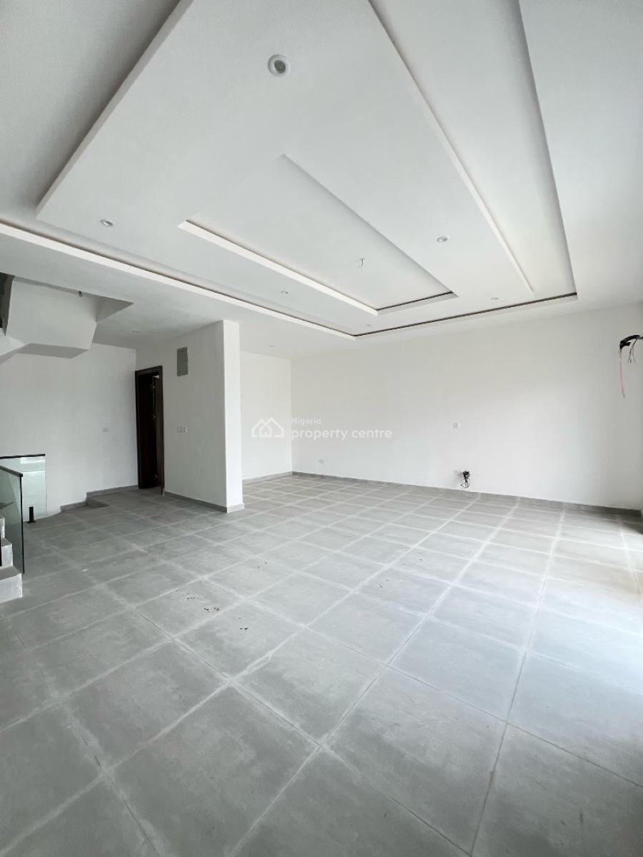 Contemporary 4 Bedroom Terraced Detached Duplex with  Bq, Ikate, Lekki, Lagos, Terraced Duplex for Sale