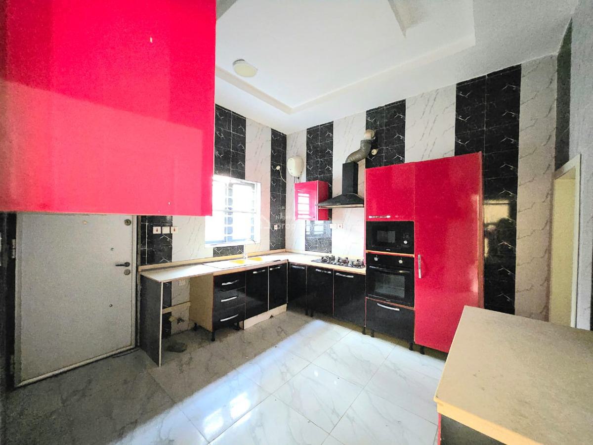 Newly Renovated 4-bedroom Terrace with Ample Parking Space, Chevron, Lekki, Lagos, Terraced Duplex for Rent