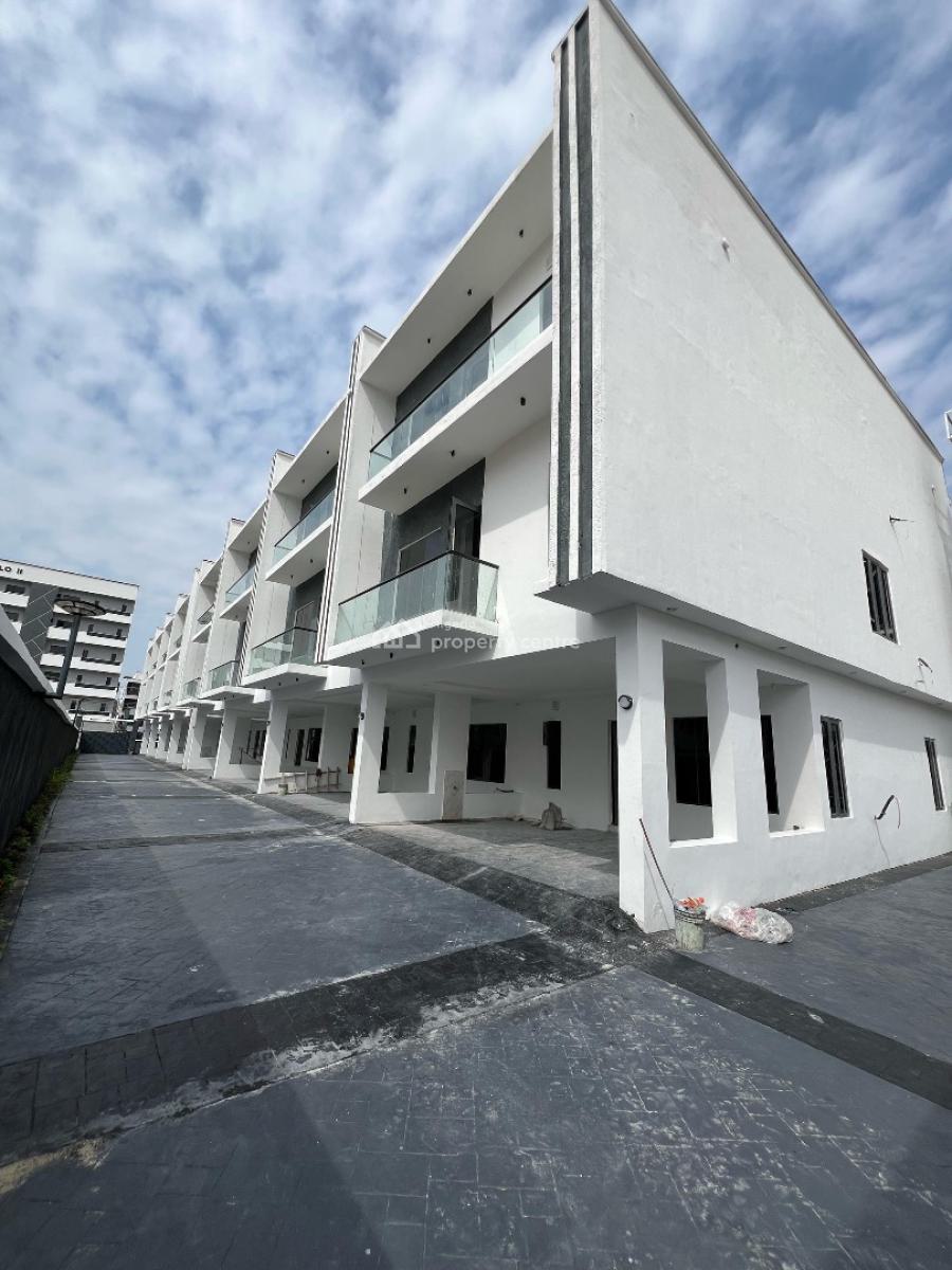 Spacious 4 Bedroom Terraced Duplex with Bq, Ikate, Lekki, Lagos, Terraced Duplex for Sale