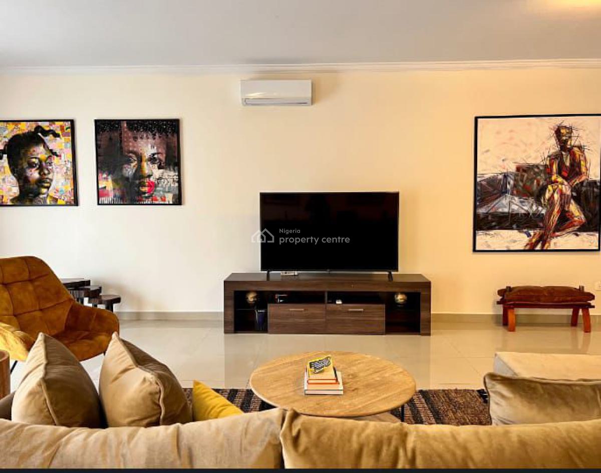 Fully Serviced & Furnished 3 Bedroom Apartment with Bq, Ikoyi, Ikoyi, Lagos, Flat / Apartment for Rent