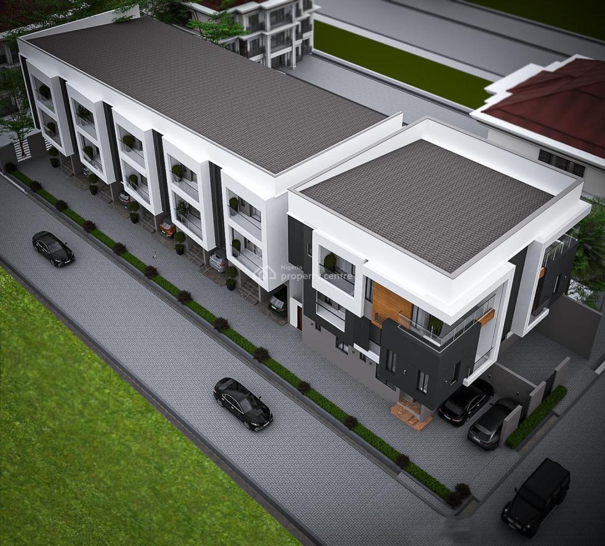 Luxury 4-bedroom Terrace Duplex + Bq in a Call to Access Estate, an Estate with Easy Access to The Island, Ikeja & Major Business Hubs, Gra, Ogudu, Lagos, Terraced Duplex for Sale