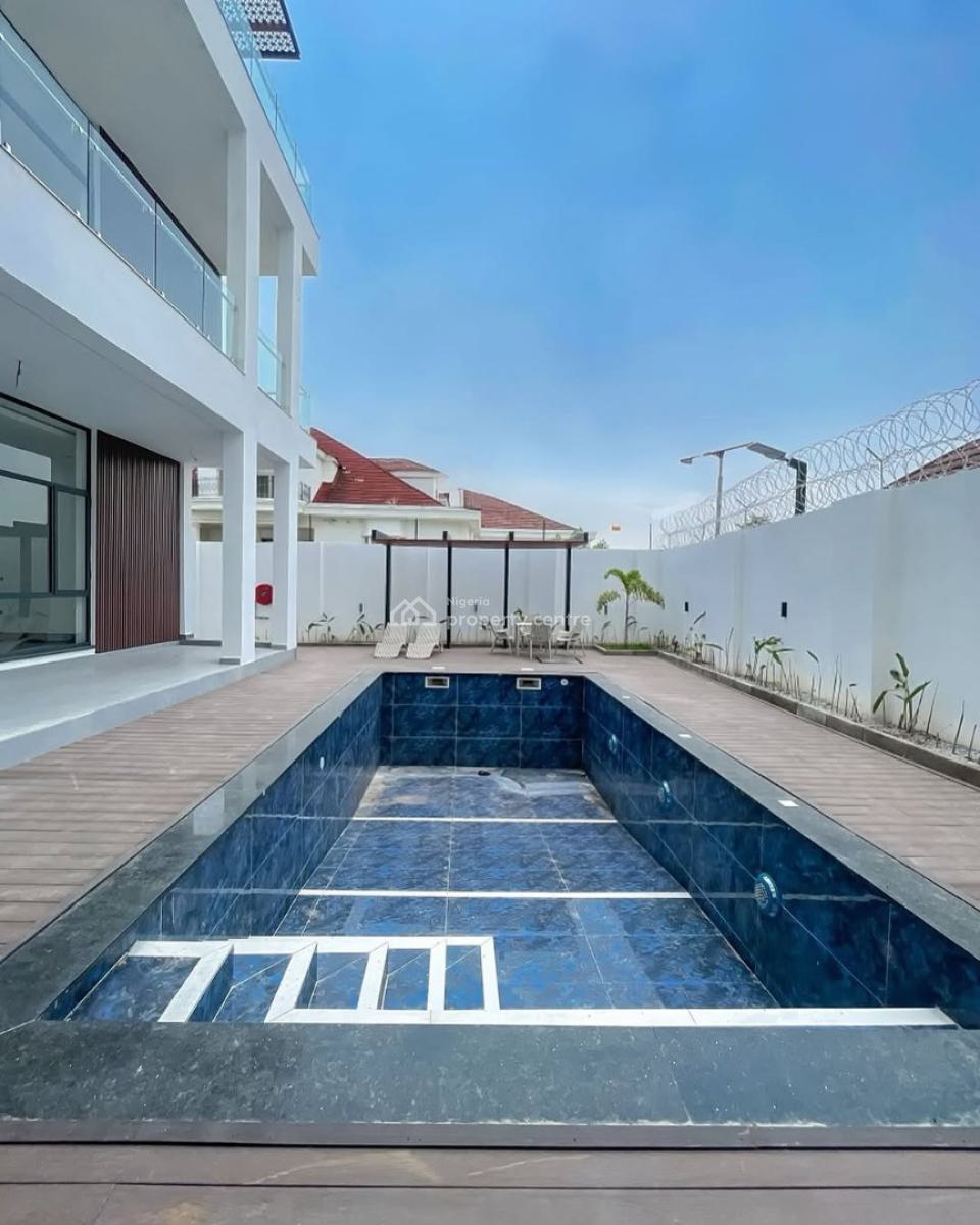 7 Bedroom Contemporary Detached Duplex with an Elevator, Pool Etc, Asokoro District, Abuja, Detached Duplex for Sale