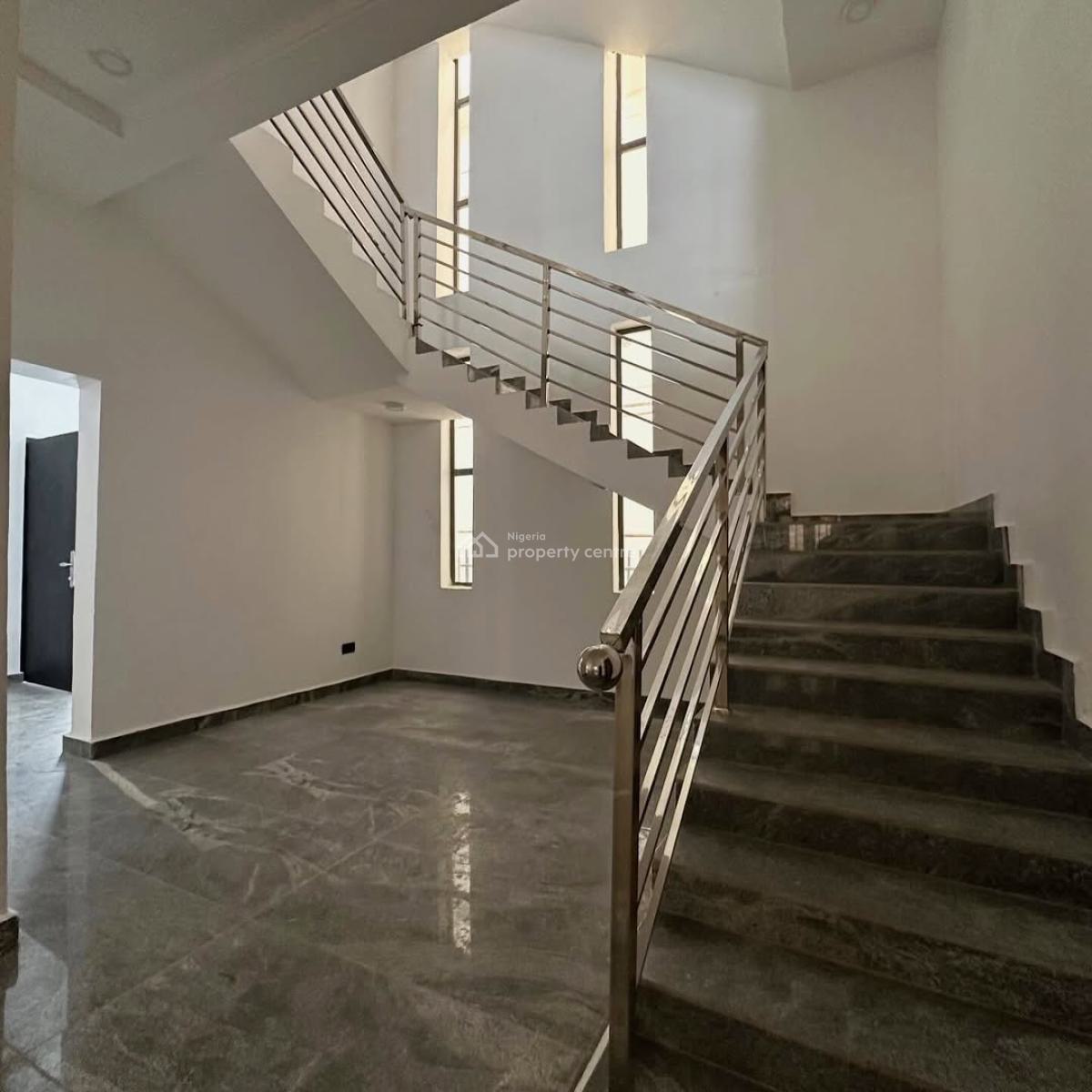 5 Bedroom Detached Duplex with a Room Bq, Market Square Supermarket, Kado, Abuja, Detached Duplex for Sale