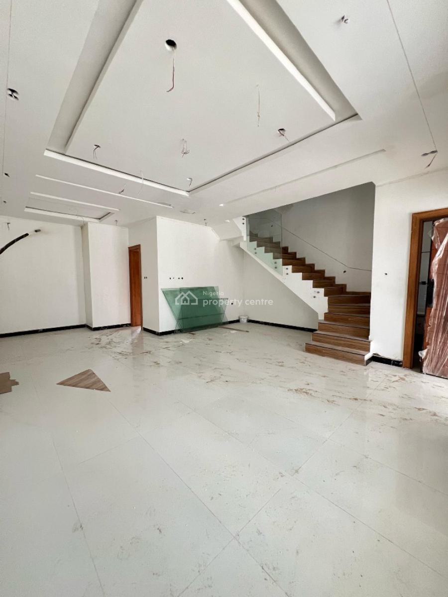 Newly Built 5 Bedroom Terraced Duplex with Bq, Pool and Gym, Ikate, Lekki, Lagos, Terraced Duplex for Sale