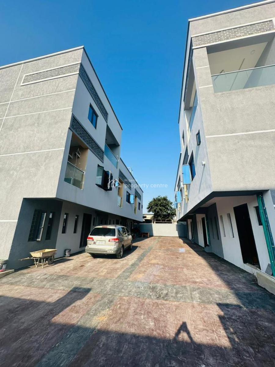 Newly Built 4 Bedroom Terraced Duplex Plus Bq in a Serene Estate., Ilupeju, Lagos, Terraced Duplex for Sale