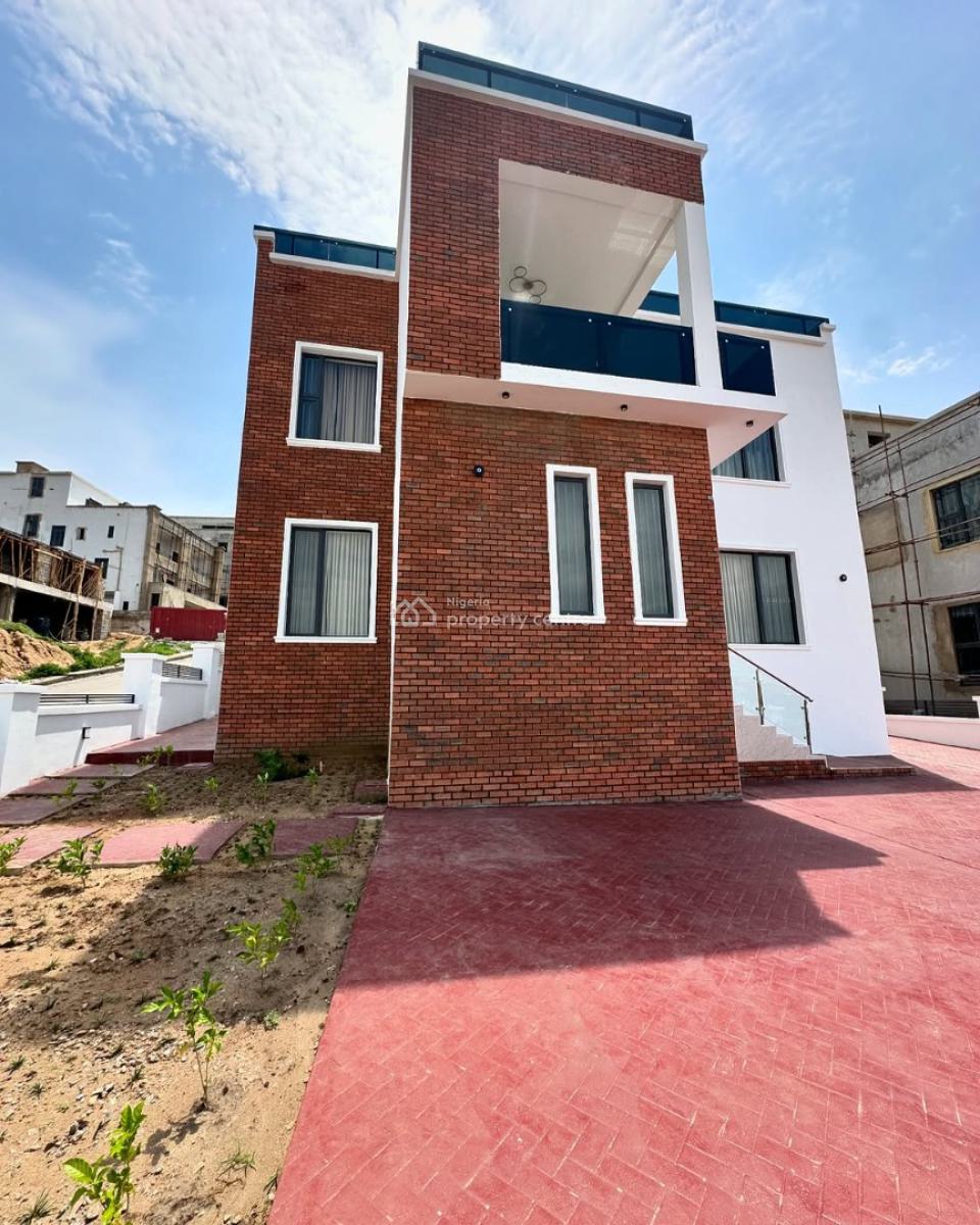 Brand New 4 Bedrooms Detached Duplex, with Rooftop Lounge and Bq, Guzape District, Abuja, Detached Duplex for Sale