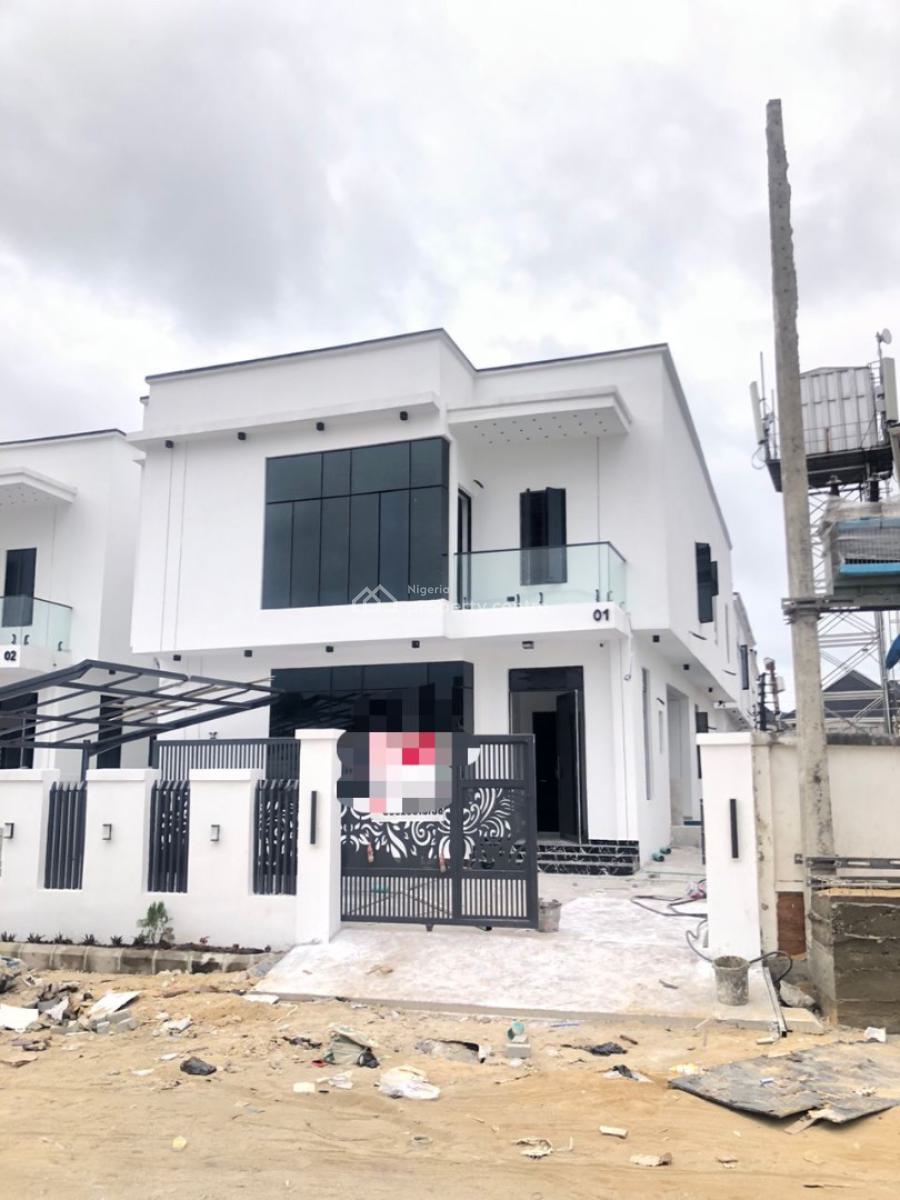 Newly Built 5 Bedroom Detached Duplex with Bq and Pool, Orchid Road, Lekki, Lagos, Detached Duplex for Sale