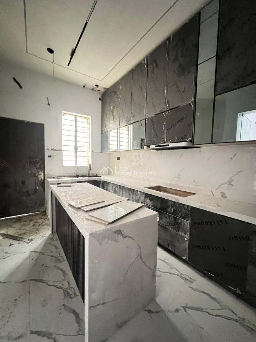 Exclusive 4-bedroom Terrace Duplex with Waterfall Feature & Pool, Osapa, Lekki, Lagos, Terraced Duplex for Sale