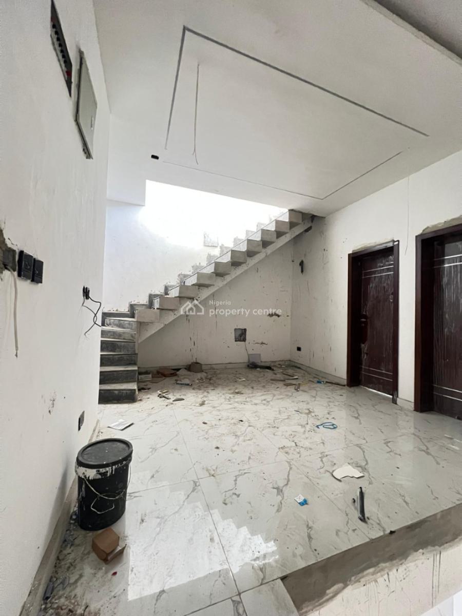Exclusive 4-bedroom Terrace Duplex with Waterfall Feature & Pool, Osapa, Lekki, Lagos, Terraced Duplex for Sale
