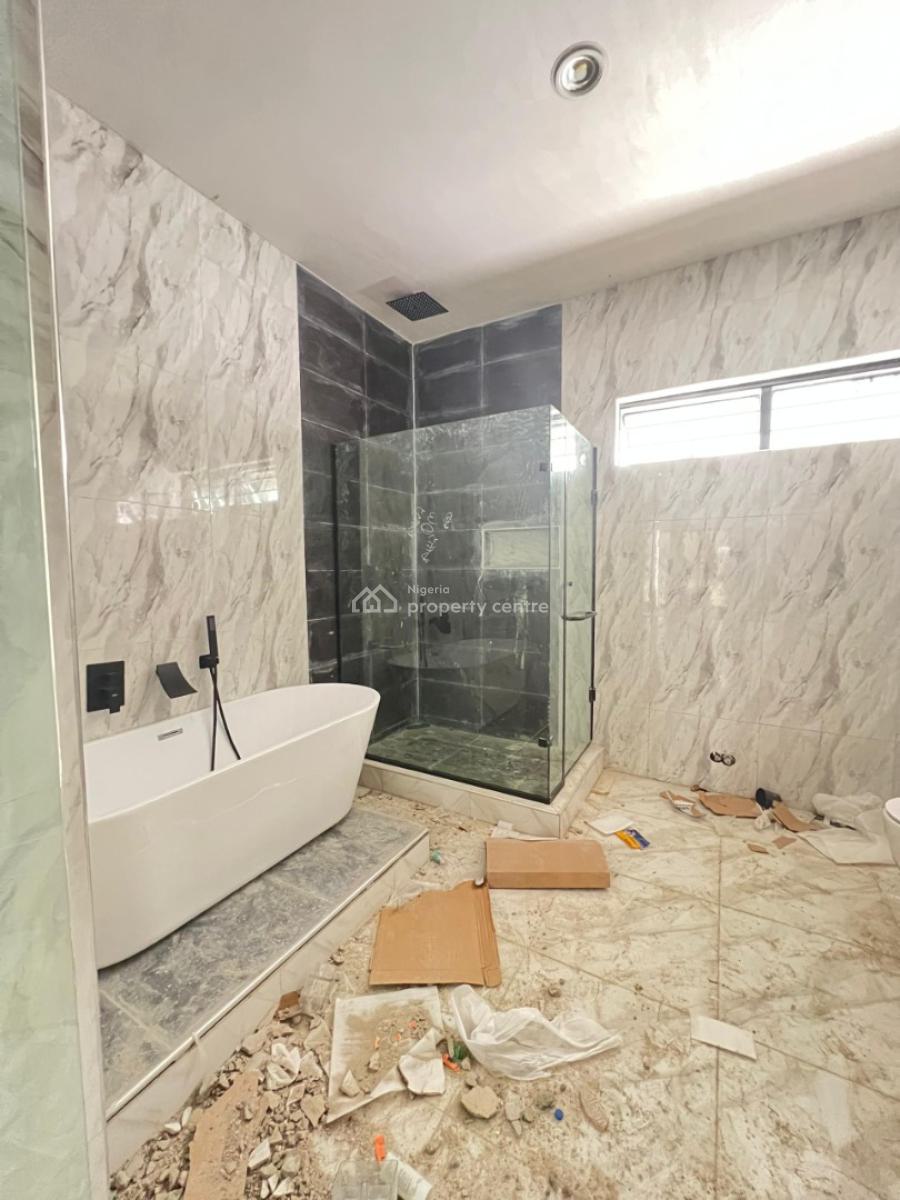 Exclusive 4-bedroom Terrace Duplex with Waterfall Feature & Pool, Osapa, Lekki, Lagos, Terraced Duplex for Sale