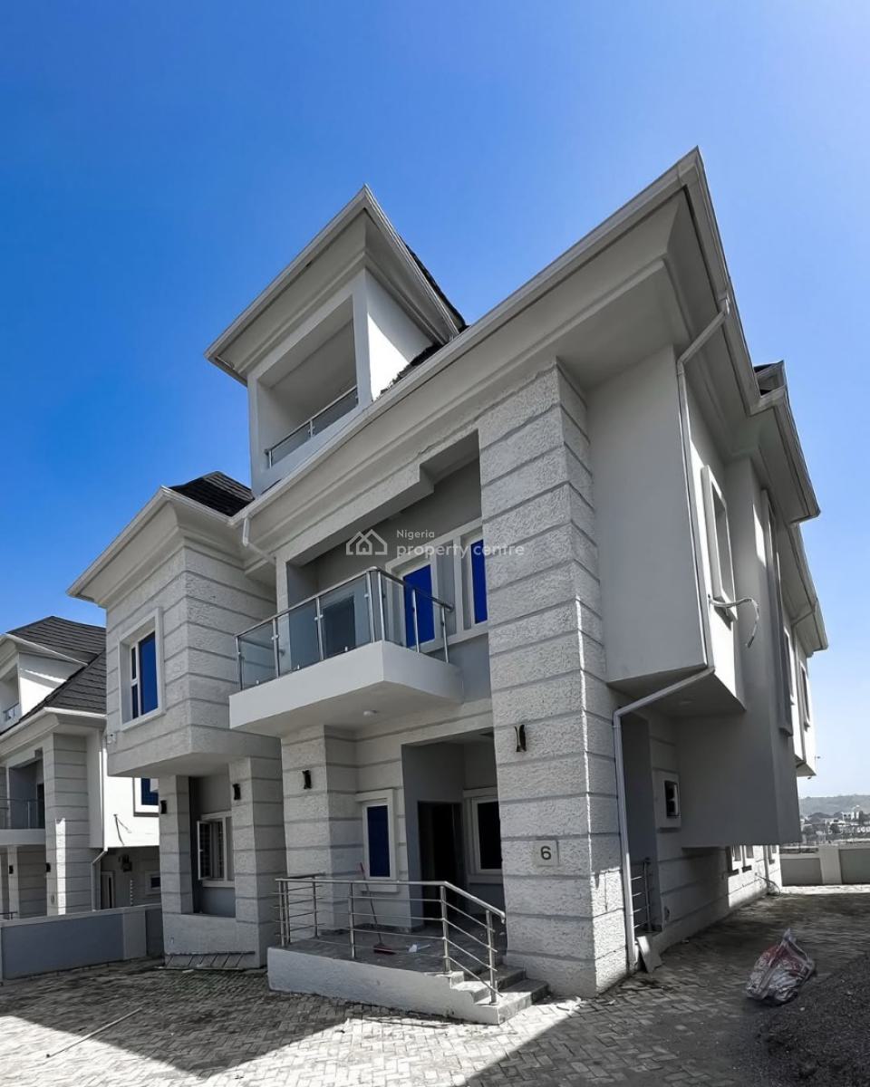 5 Bedroom Detached Duplex with a Room Bq, Guzape District, Abuja, Detached Duplex for Sale