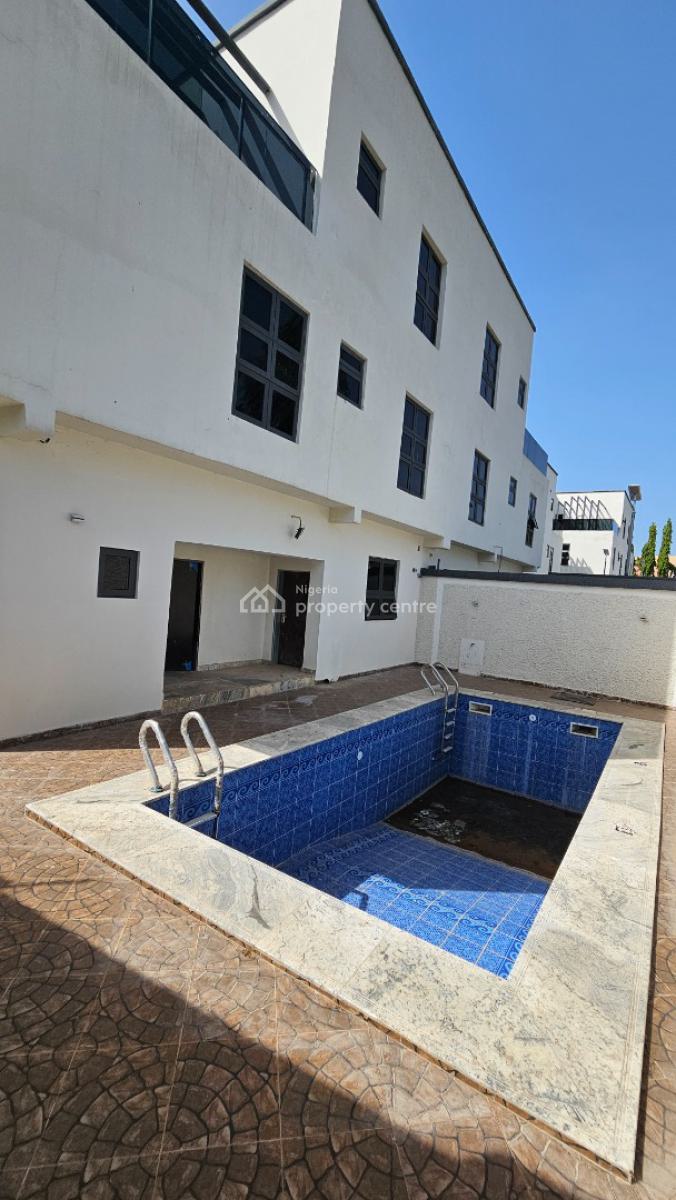 6 Bedroom Semi Detatched Duplex with Pool, Elevator & Bq, Asokoro District, Abuja, Semi-detached Duplex for Sale