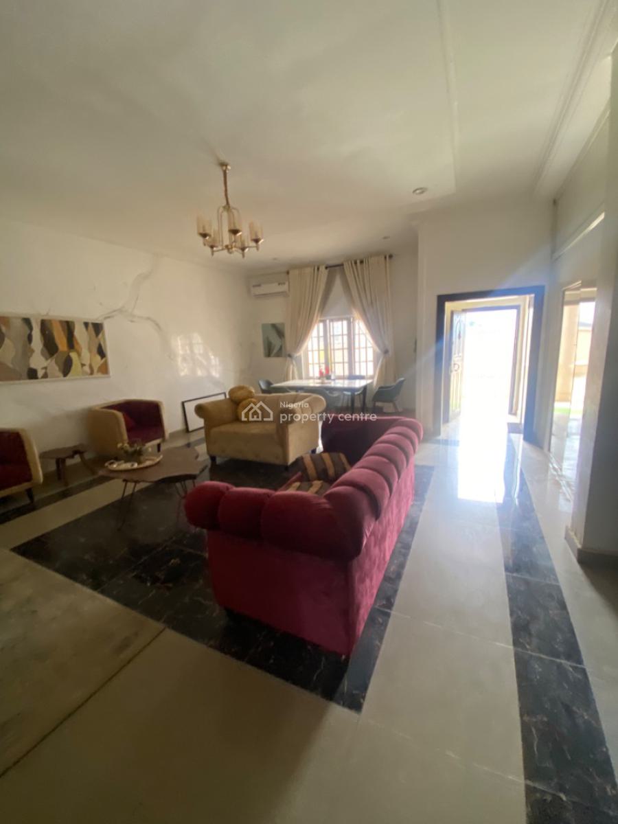 Fully Furnished 3 Bedroom Terrace Duplex & Furnishe Bq,office/resident, By Vio( Fully Tarred Rd), Mabushi, Abuja, Terraced Duplex for Rent